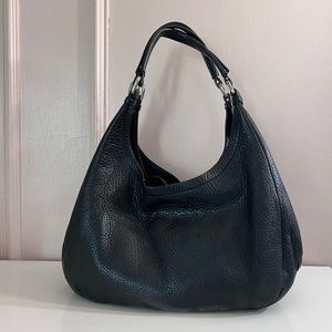 Black Leather Cole Haan Purse